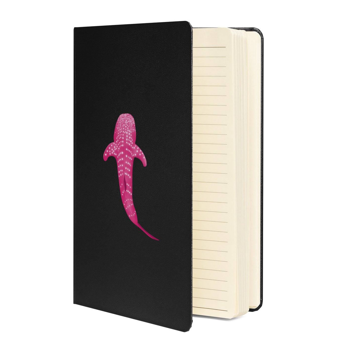 Pink Whale Shark Hardcover Notebook: Ocean Journal for Writing & Art