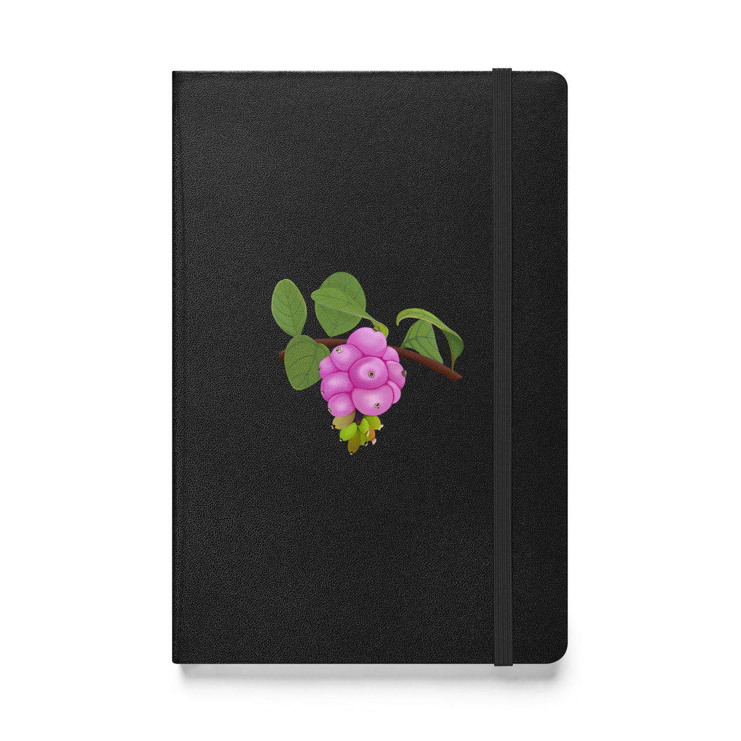 Pink Snowberries Hardcover Notebook – Botanical Art Journal & Sketchbook