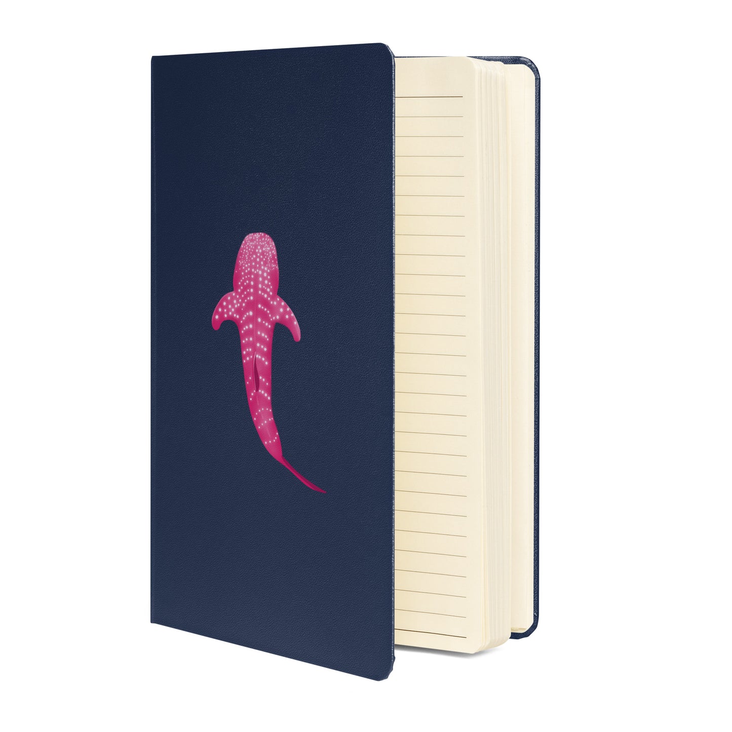 Pink Whale Shark Hardcover Notebook: Ocean Journal for Writing & Art