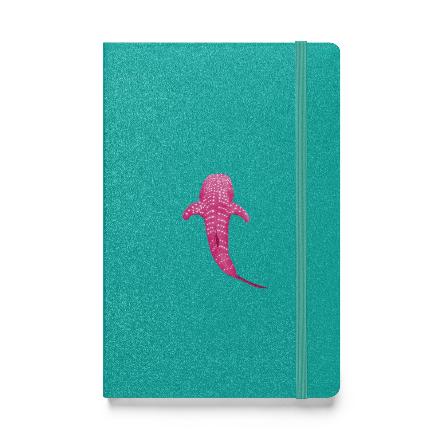 Pink Whale Shark Art Hardcover Notebook - Perfect for Journaling, Creative Writing, Vision Boards, Artwork, & Ideas - Unique Gift