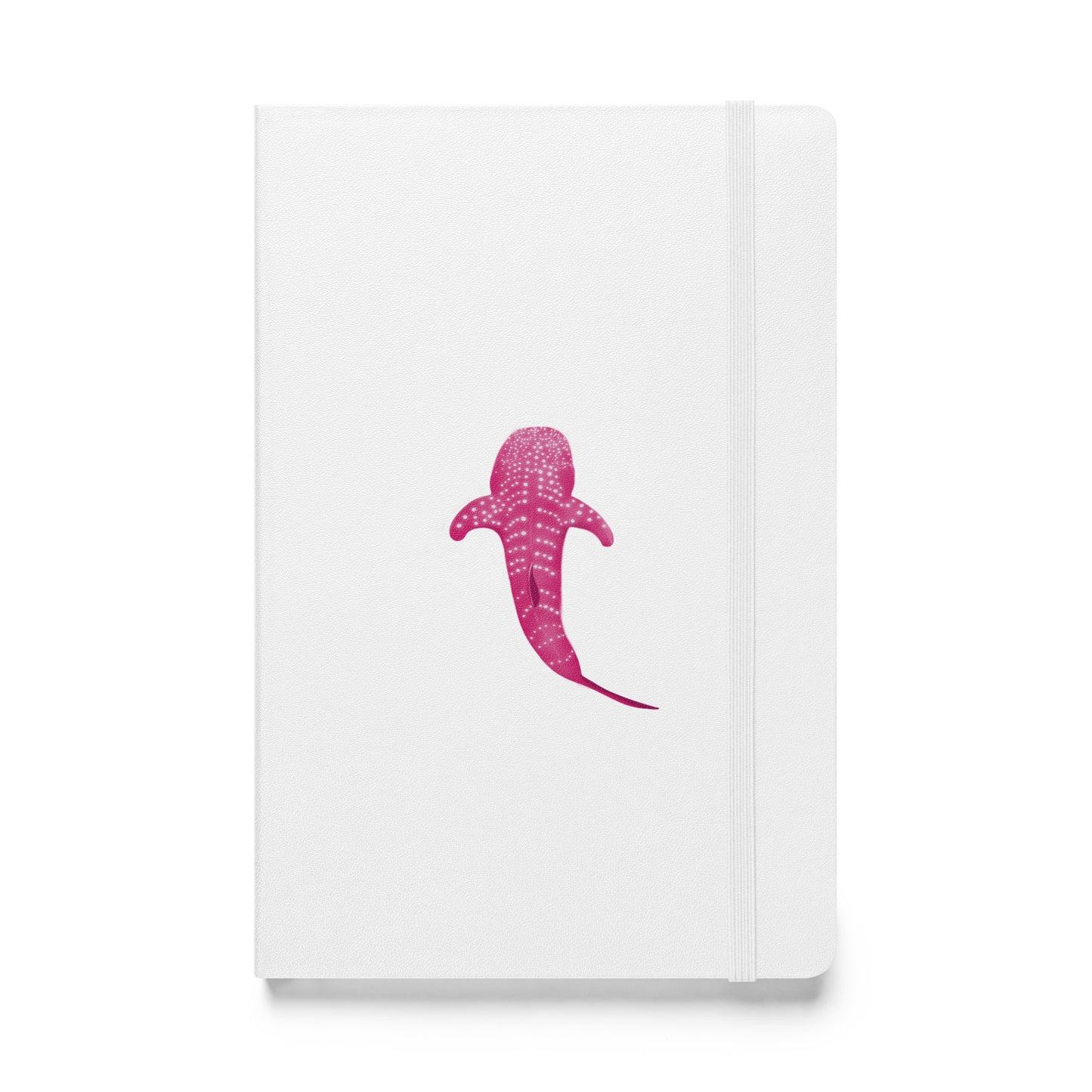 Pink Whale Shark Art Hardcover Notebook - Perfect for Journaling, Creative Writing, Vision Boards, Artwork, & Ideas - Unique Gift