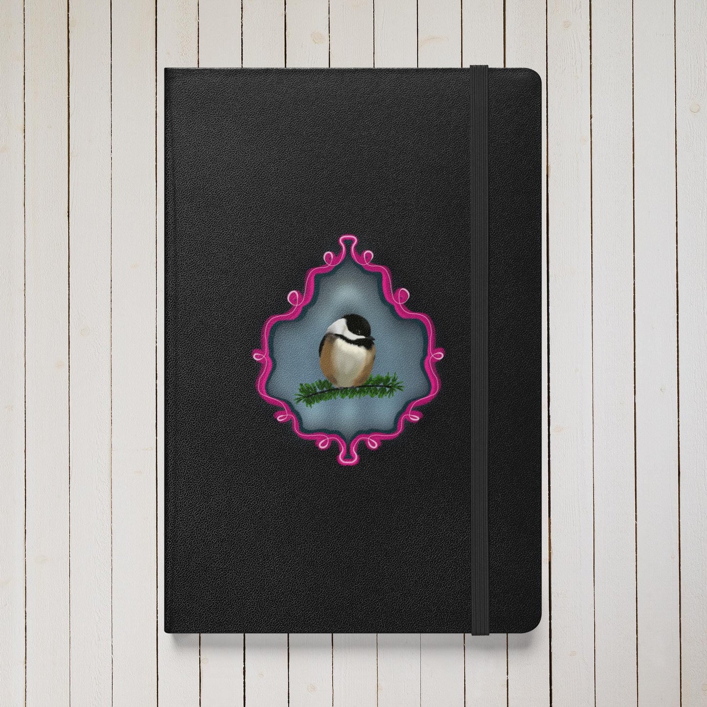 Chickadee Hardcover Notebook – Wildlife Journal with Cream Lined Pages