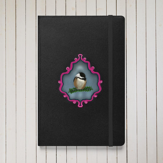 Chickadee Notebook: Hardcover Journal with Cream Paper