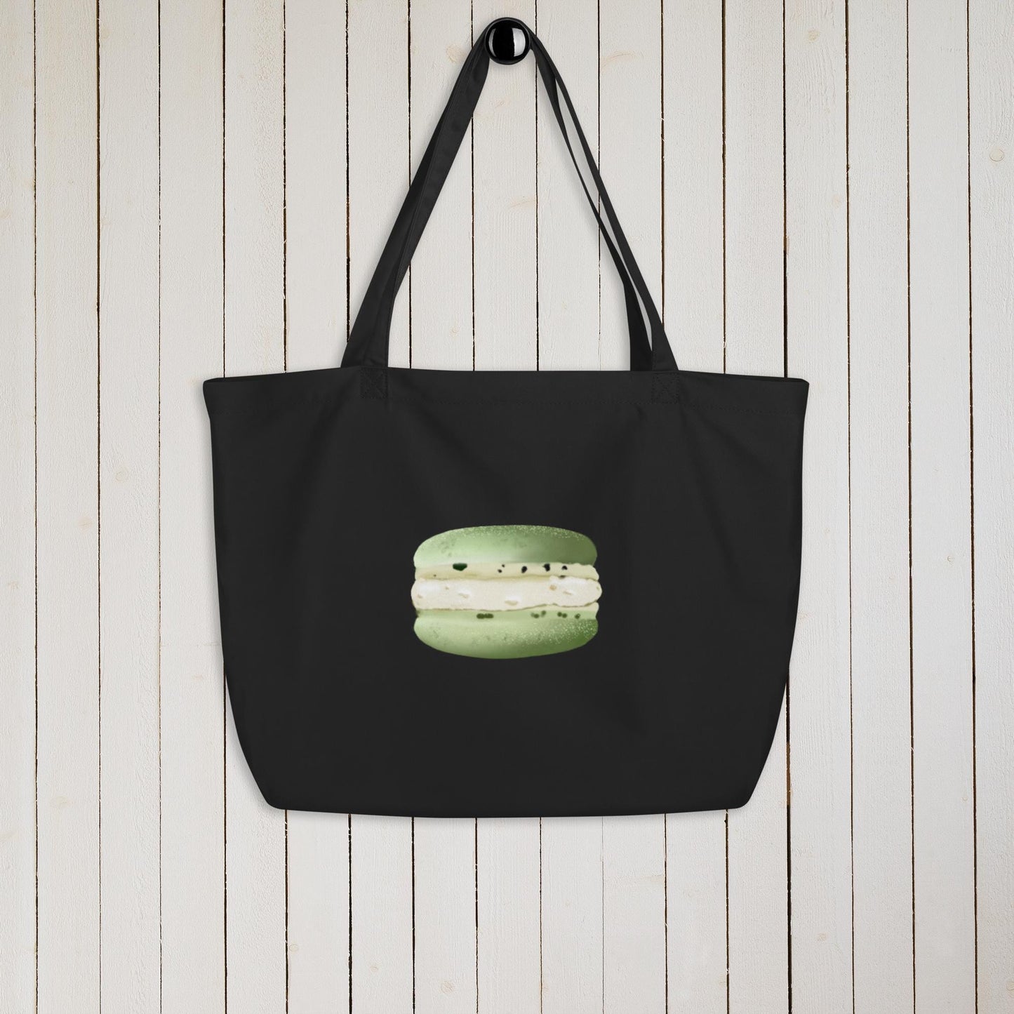 Large Organic Cotton Tote Bag: Eco-Friendly Grocery Travel