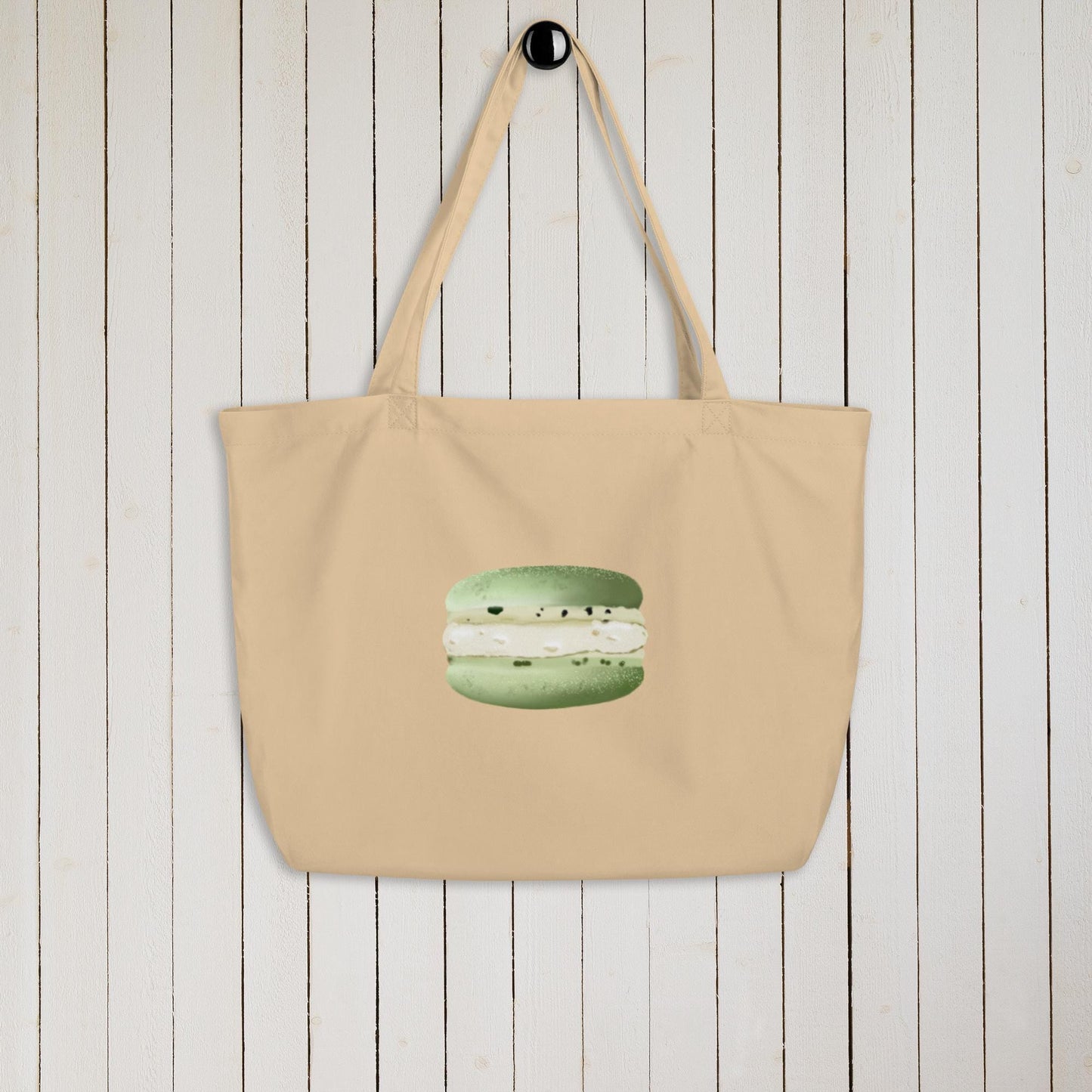 Large Organic Cotton Tote Bag: Eco-Friendly Grocery Travel