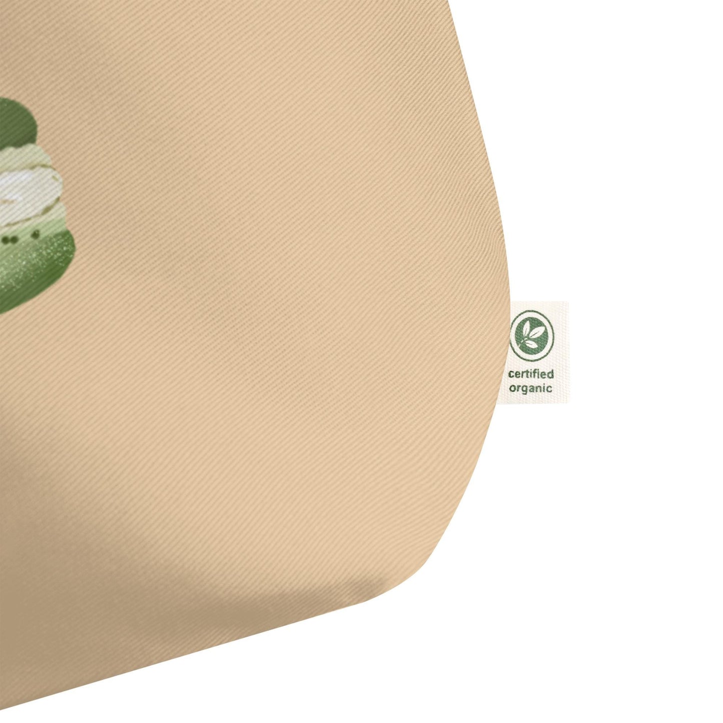 Large Organic Cotton Tote Bag: Eco-Friendly Grocery Travel