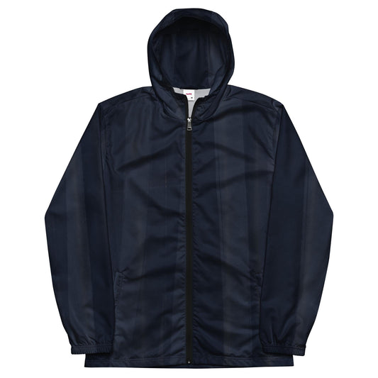 Indigo Water-Resistant Windbreaker: Men's Lightweight Mesh-Lined Jacket