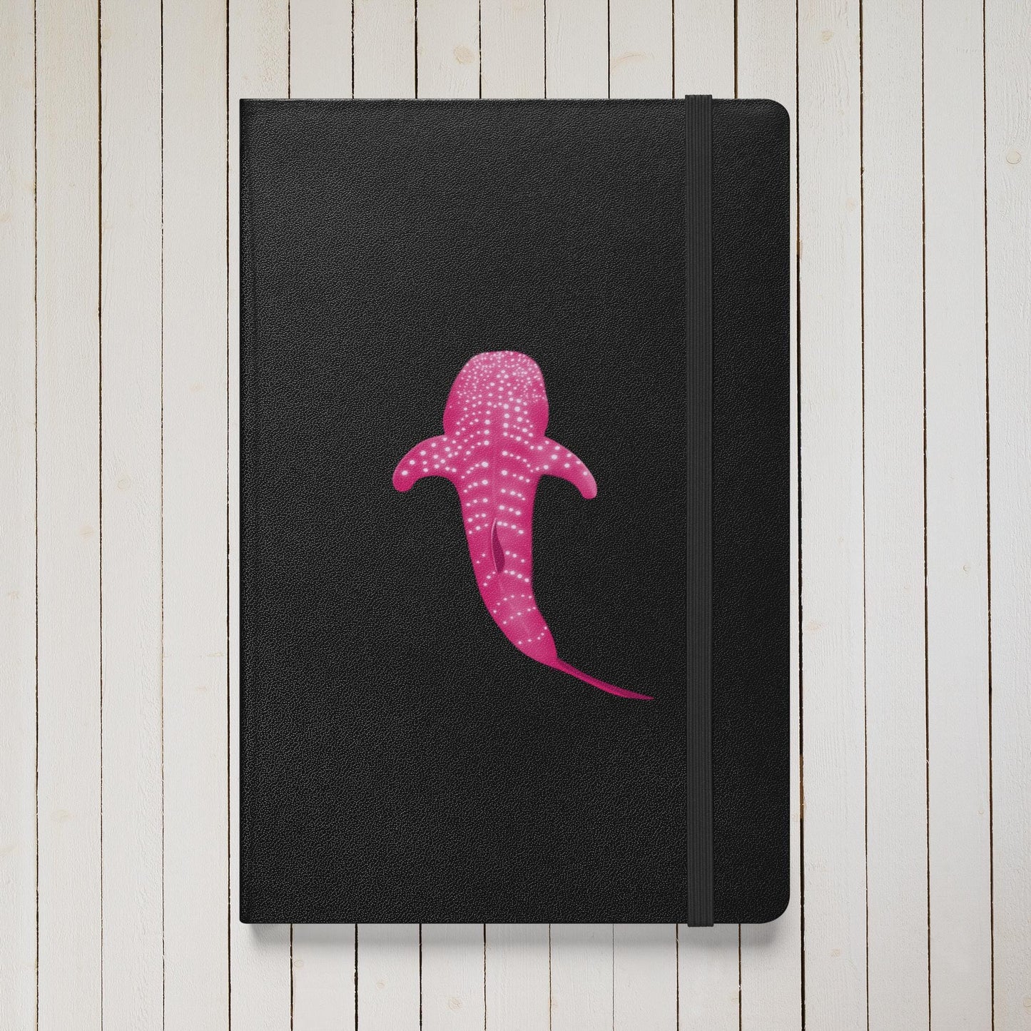Pink Whale Shark Hardcover Notebook: Ocean Journal for Writing & Art