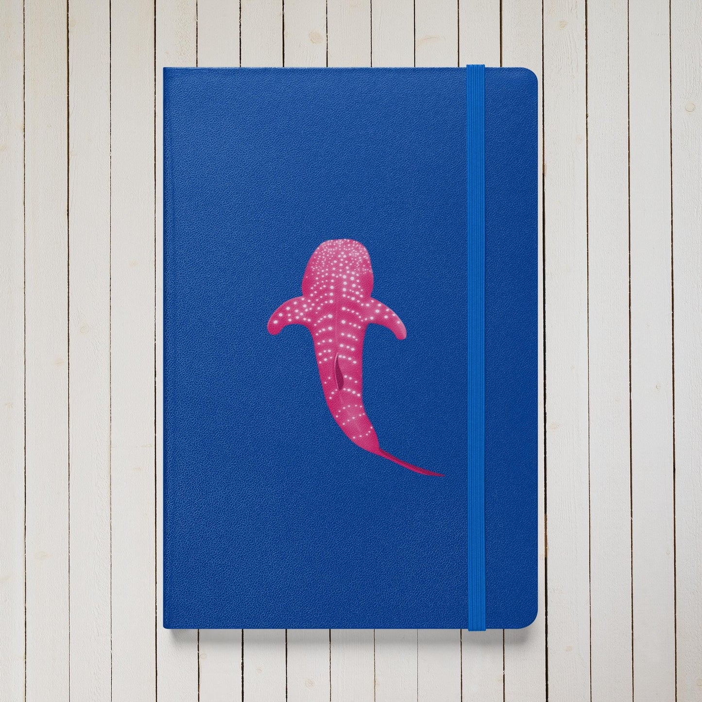 Pink Whale Shark Hardcover Notebook: Ocean Journal for Writing & Art