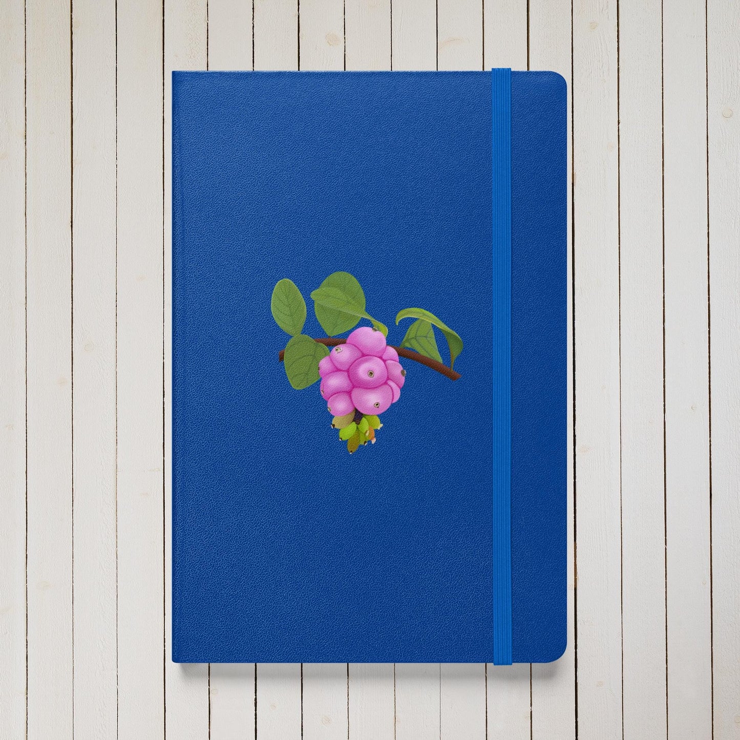 Pink Snowberries Hardcover Notebook – Botanical Art Journal & Sketchbook