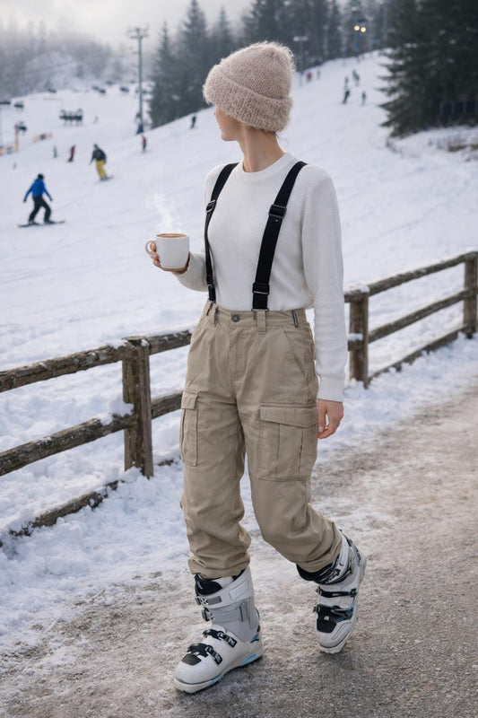 Hand-Knit Mohair Toque: Luxurious Taupe Winter Hat, Made in Canada